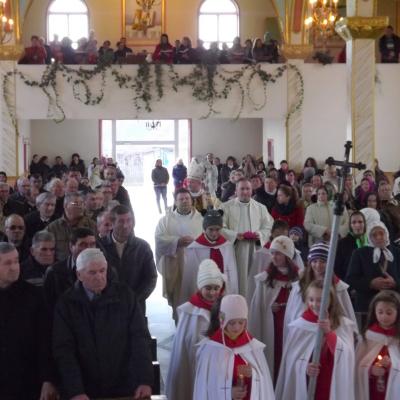 12 ianuarie: Săveni: Sărbătoarea Botezul Domnului împreună cu PS Aurel Percă
