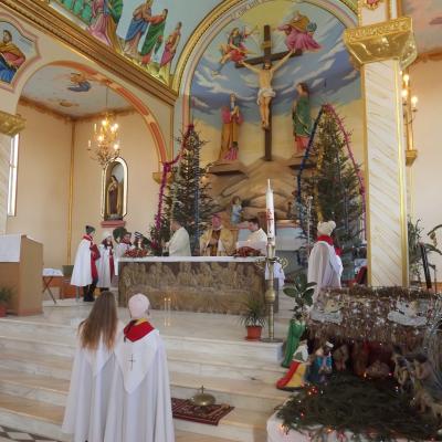 12 ianuarie: Săveni: Sărbătoarea Botezul Domnului împreună cu PS Aurel Percă