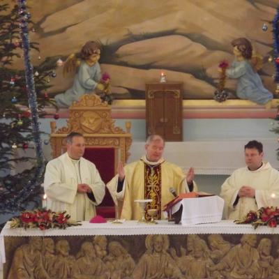 12 ianuarie: Săveni: Sărbătoarea Botezul Domnului împreună cu PS Aurel Percă