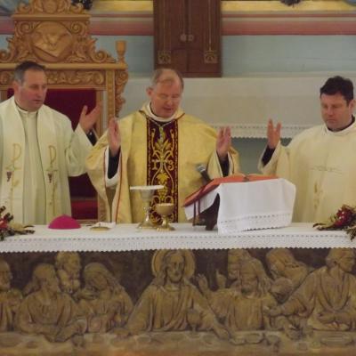 12 ianuarie: Săveni: Sărbătoarea Botezul Domnului împreună cu PS Aurel Percă