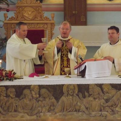 12 ianuarie: Săveni: Sărbătoarea Botezul Domnului împreună cu PS Aurel Percă