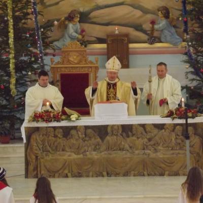 12 ianuarie: Săveni: Sărbătoarea Botezul Domnului împreună cu PS Aurel Percă