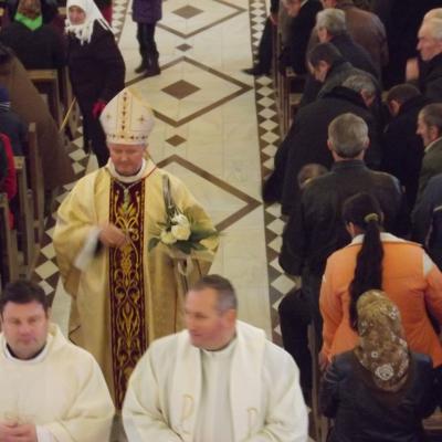 12 ianuarie: Săveni: Sărbătoarea Botezul Domnului împreună cu PS Aurel Percă