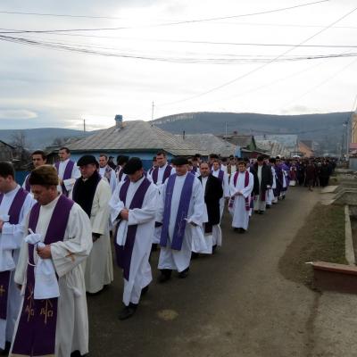 18 ianuarie: Lespezi: Funeraliile părintelui Anton Moraru