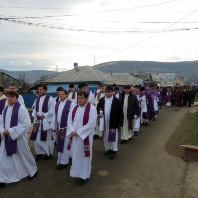 18 ianuarie: Lespezi: Funeraliile părintelui Anton Moraru