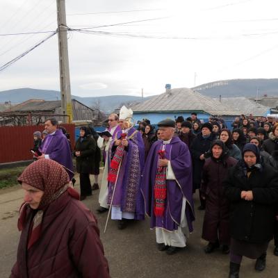 18 ianuarie: Lespezi: Funeraliile părintelui Anton Moraru