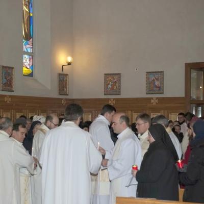 2 februarie: Roman: "Spiritualitatea episcopului martir Anton Durcovici şi viaţa persoanelor consacrate"