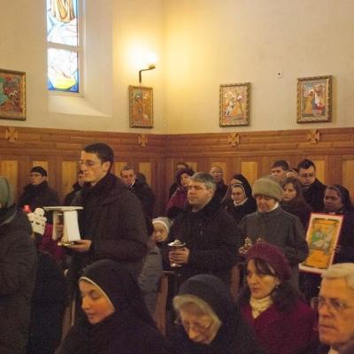 2 februarie: Roman: "Spiritualitatea episcopului martir Anton Durcovici şi viaţa persoanelor consacrate"