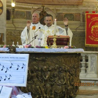 2 februarie: Roma: "Viaţa mea - un cântec pentru tine, Doamne"