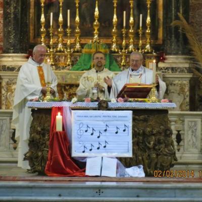 2 februarie: Roma: "Viaţa mea - un cântec pentru tine, Doamne"