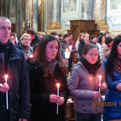2 februarie: Roma: "Viaţa mea - un cântec pentru tine, Doamne"