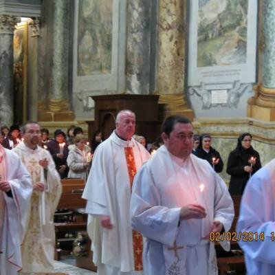 2 februarie: Roma: "Viaţa mea - un cântec pentru tine, Doamne"