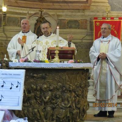 2 februarie: Roma: "Viaţa mea - un cântec pentru tine, Doamne"
