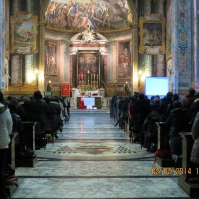2 februarie: Roma: "Viaţa mea - un cântec pentru tine, Doamne"