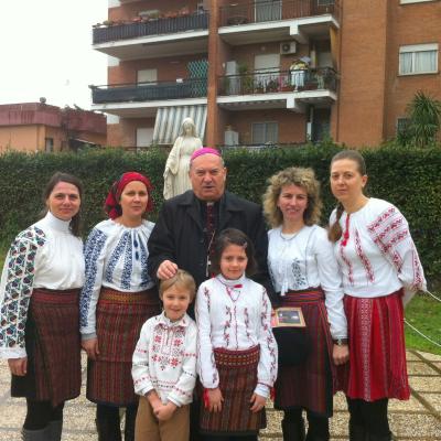 9 februarie: Ladispoli: Vizita PS Petru Gherghel la comunitatea românilor catolici
