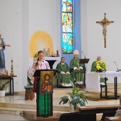9 februarie: Ladispoli: Vizita PS Petru Gherghel la comunitatea românilor catolici