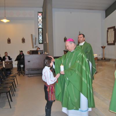 9 februarie: Ladispoli: Vizita PS Petru Gherghel la comunitatea românilor catolici