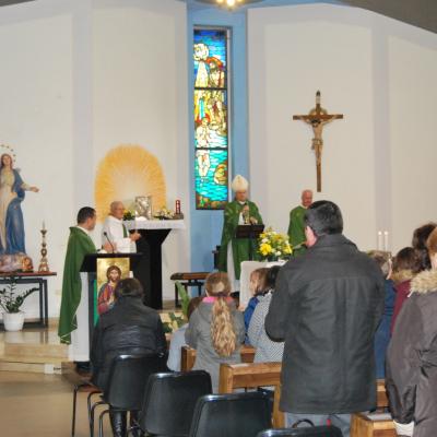 9 februarie: Ladispoli: Vizita PS Petru Gherghel la comunitatea românilor catolici