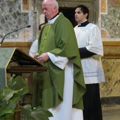 9 februarie: Roma: PS Petru Gherghel în vizită la românii catolici