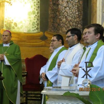 9 februarie: Roma: PS Petru Gherghel în vizită la românii catolici
