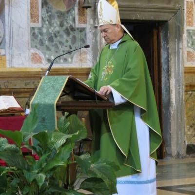 9 februarie: Roma: PS Petru Gherghel în vizită la românii catolici