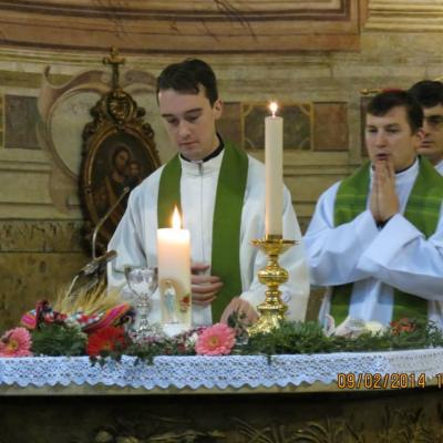 9 februarie: Roma: PS Petru Gherghel în vizită la românii catolici