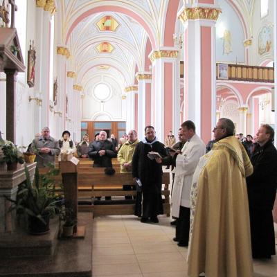 11 februarie: Luizi-Călugăra: Întâlnirea Armatei Maicii Domnului