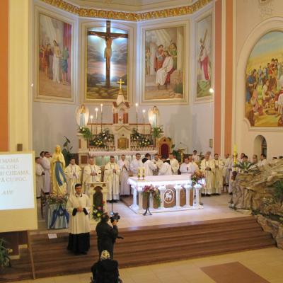 11 februarie: Luizi-Călugăra: Întâlnirea Armatei Maicii Domnului