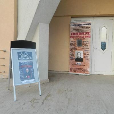 15 februarie: Mărgineni: Piesa de teatru "Anton Durcovici - omul cu faţa de bronz"