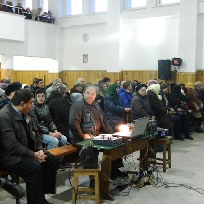 15 februarie: Mărgineni: Piesa de teatru "Anton Durcovici - omul cu faţa de bronz"