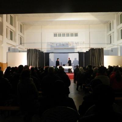 15 februarie: Mărgineni: Piesa de teatru "Anton Durcovici - omul cu faţa de bronz"