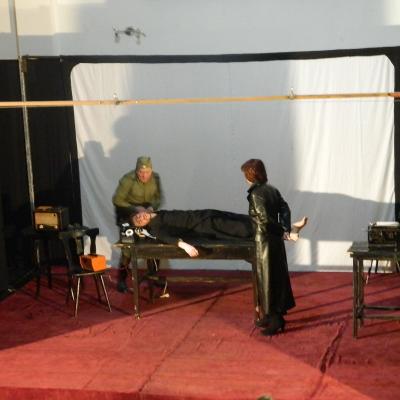 15 februarie: Mărgineni: Piesa de teatru "Anton Durcovici - omul cu faţa de bronz"