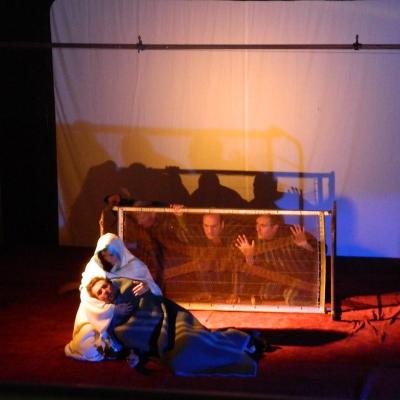 15 februarie: Mărgineni: Piesa de teatru "Anton Durcovici - omul cu faţa de bronz"