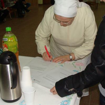9 martie: Kolping Oituz: Acţiune de voluntariat