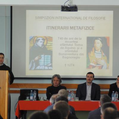 10 martie: Roman: Simpozionul internaţional de filosofie "Itinerarii metafizice"