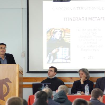 10 martie: Roman: Simpozionul internaţional de filosofie "Itinerarii metafizice"