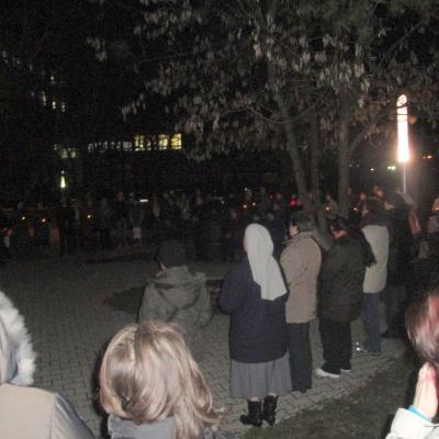 17 martie: Bacău: Rozariul pentru viaţă