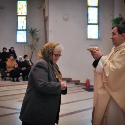 19 martie: Bacău: Profesiunea solemnă a sr. Monica Martin