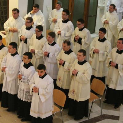 19 martie: Iaşi: Sărbătoarea Sfântul Iosif - hramul Institutului Teologic şi instituirea de lectori şi acoliţi