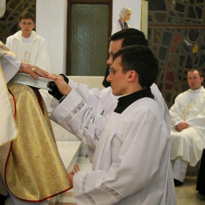 19 martie: Iaşi: Sărbătoarea Sfântul Iosif - hramul Institutului Teologic şi instituirea de lectori şi acoliţi