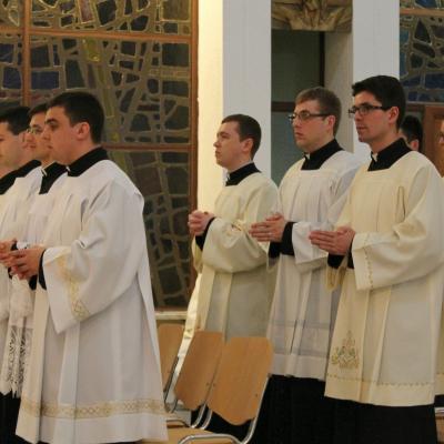 19 martie: Iaşi: Sărbătoarea Sfântul Iosif - hramul Institutului Teologic şi instituirea de lectori şi acoliţi