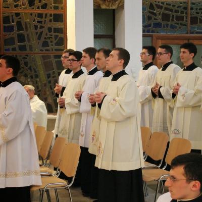19 martie: Iaşi: Sărbătoarea Sfântul Iosif - hramul Institutului Teologic şi instituirea de lectori şi acoliţi