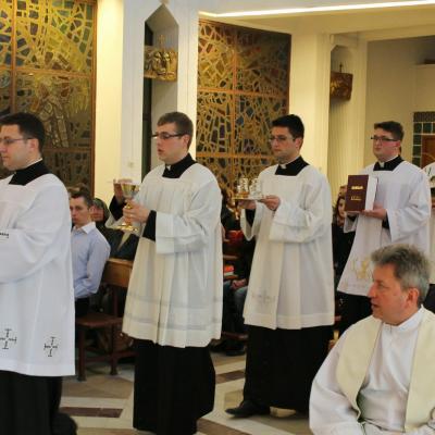 19 martie: Iaşi: Sărbătoarea Sfântul Iosif - hramul Institutului Teologic şi instituirea de lectori şi acoliţi