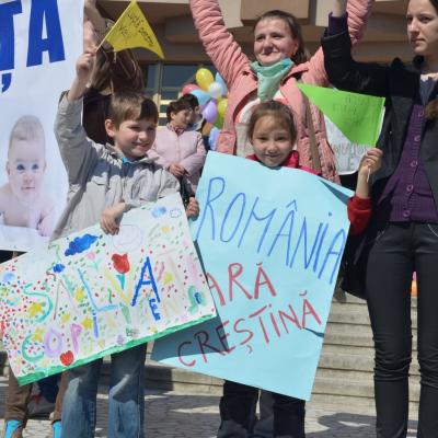 22 martie: Bacău: Marşul pentru viaţă