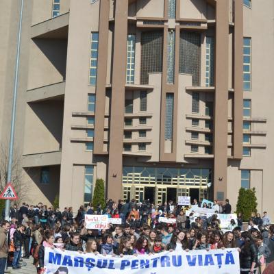 22 martie: Bacău: Marşul pentru viaţă