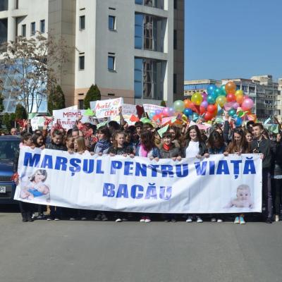 22 martie: Bacău: Marşul pentru viaţă