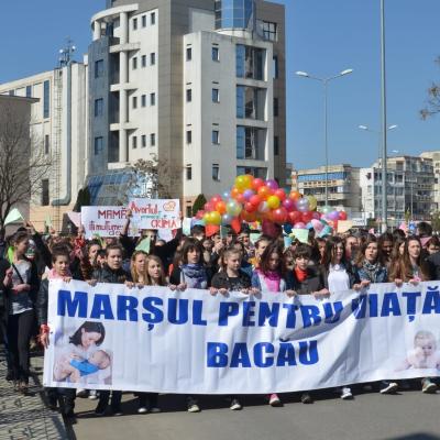 22 martie: Bacău: Marşul pentru viaţă