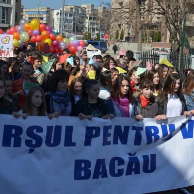 22 martie: Bacău: Marşul pentru viaţă