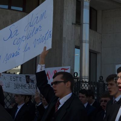 22 martie: Bacău: Marşul pentru viaţă