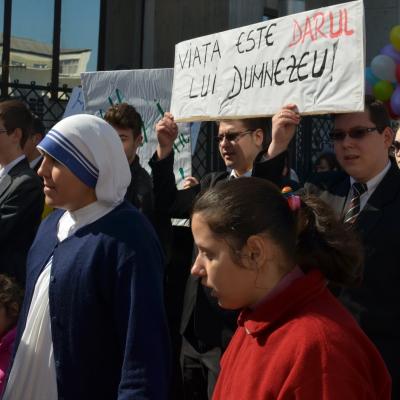 22 martie: Bacău: Marşul pentru viaţă